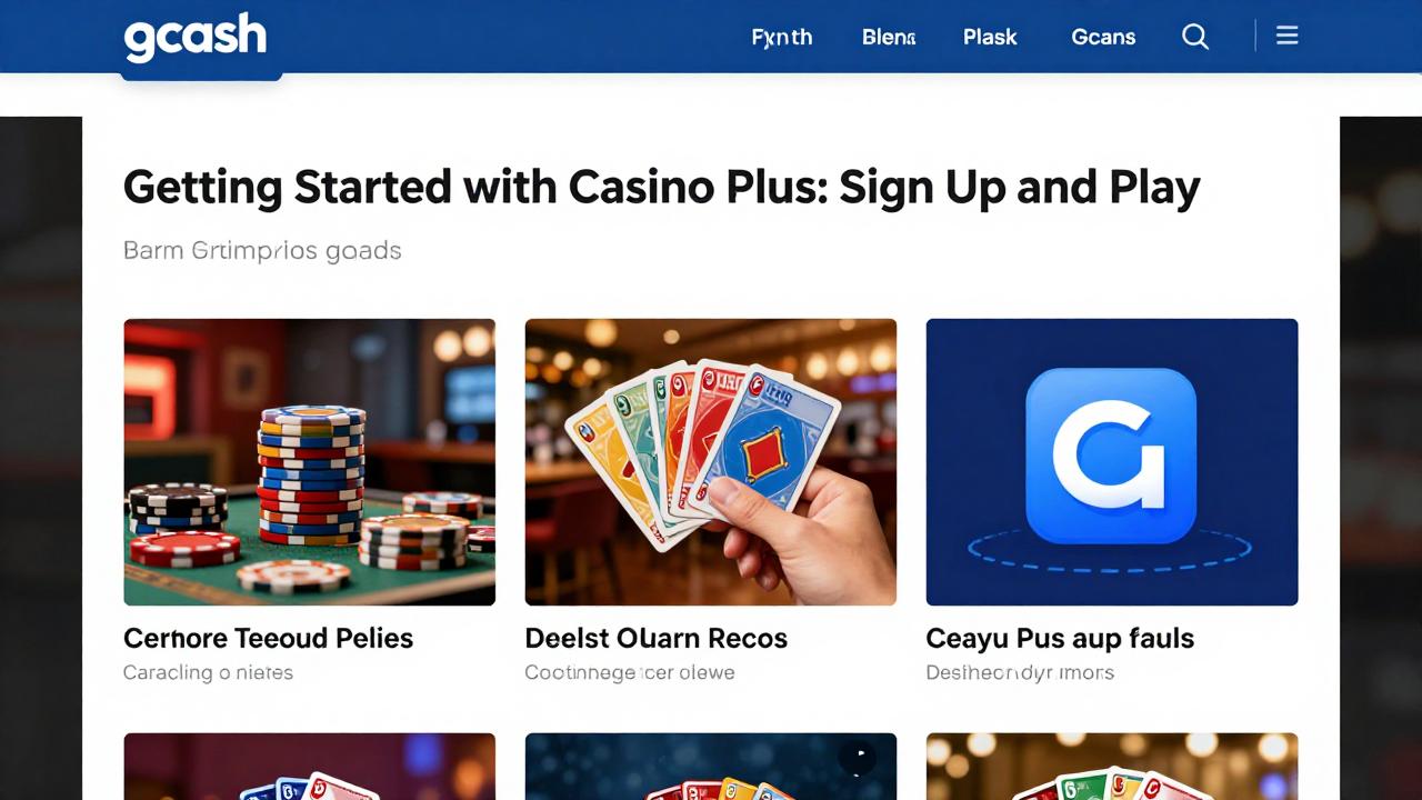 Getting Started with Casino Plus: Sign Up and Play