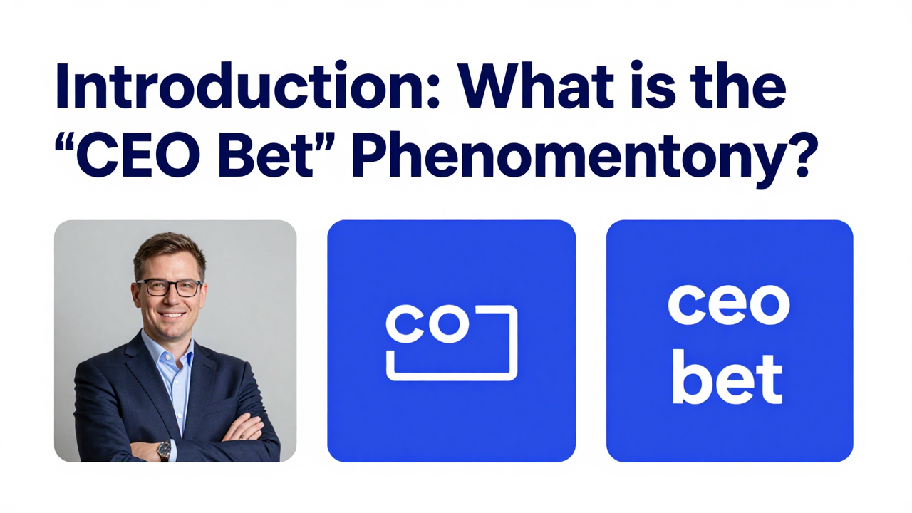 CEO Bet: Understanding the Phenomenon and Its Impact