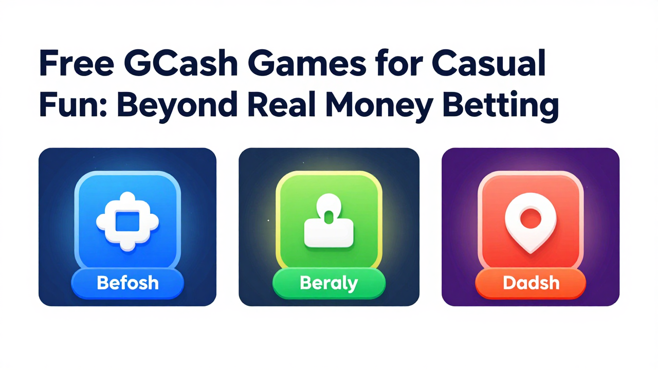 Free GCash Games for Casual Fun: Beyond Real Money Betting