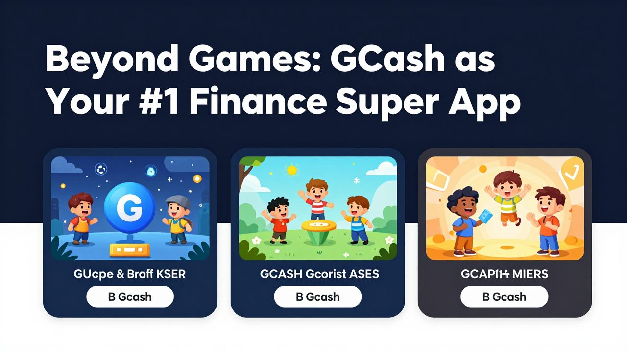 Beyond Games: GCash as Your #1 Finance Super App