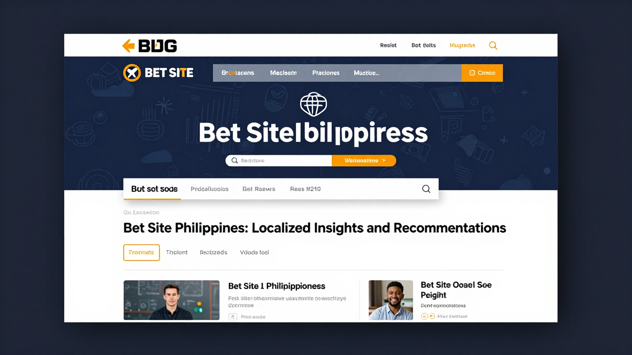 Bet Site Philippines: Localized Insights and Recommendations